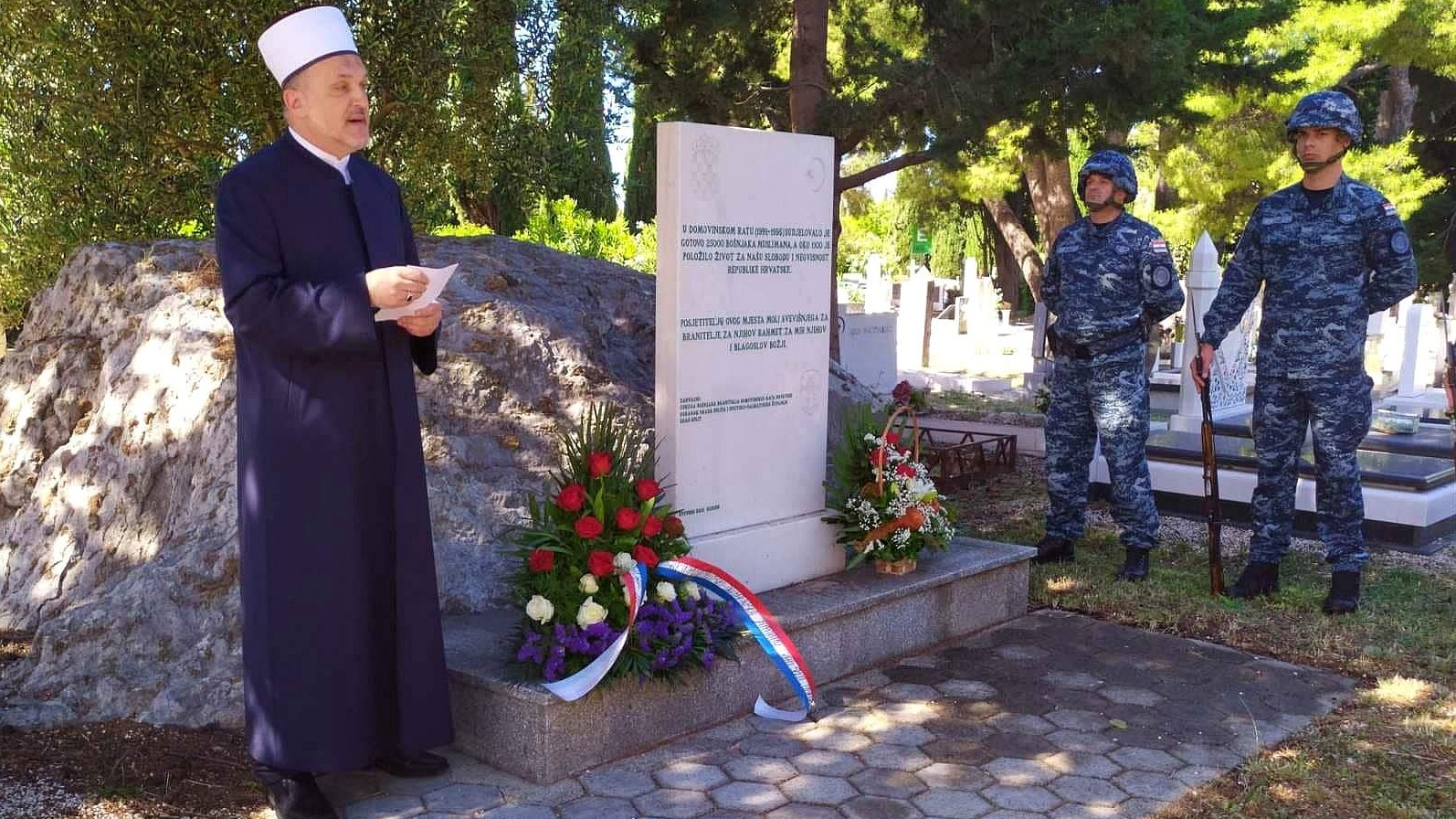 MIZ Split: Učešće u programu sjećanja na poginule branitelje muslimane uoči Dana državnosti Hrvatske
