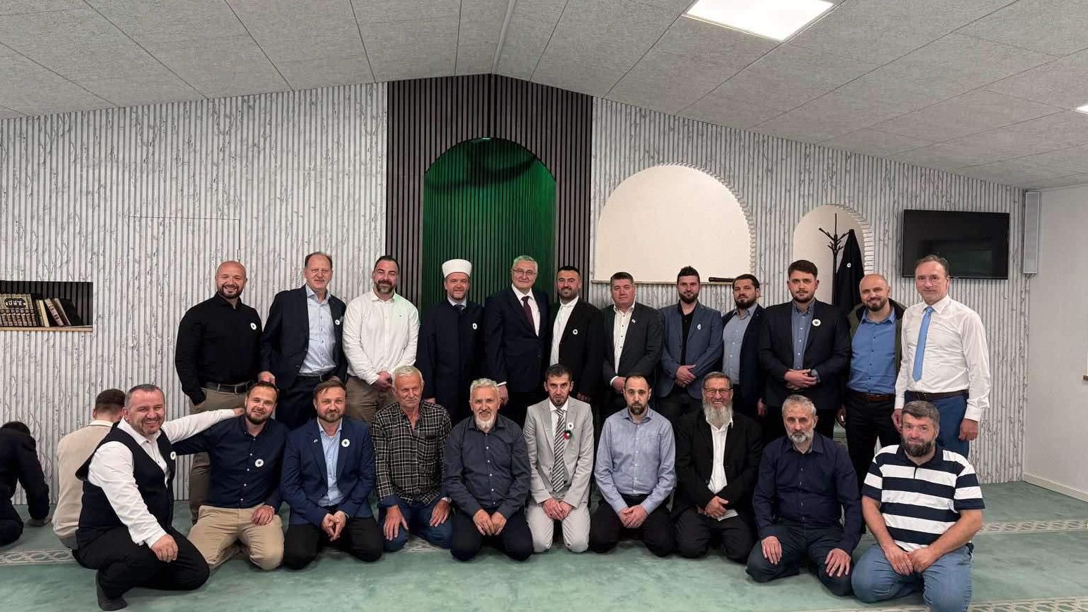 Muftije Kobilica i Hasanović na obilježavanju 30. godišnjice genocida u Srebrenici u Danskoj