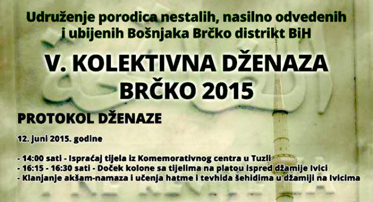 U subotu kolektivna dženaza za devet civila ubijenih u Brčkom