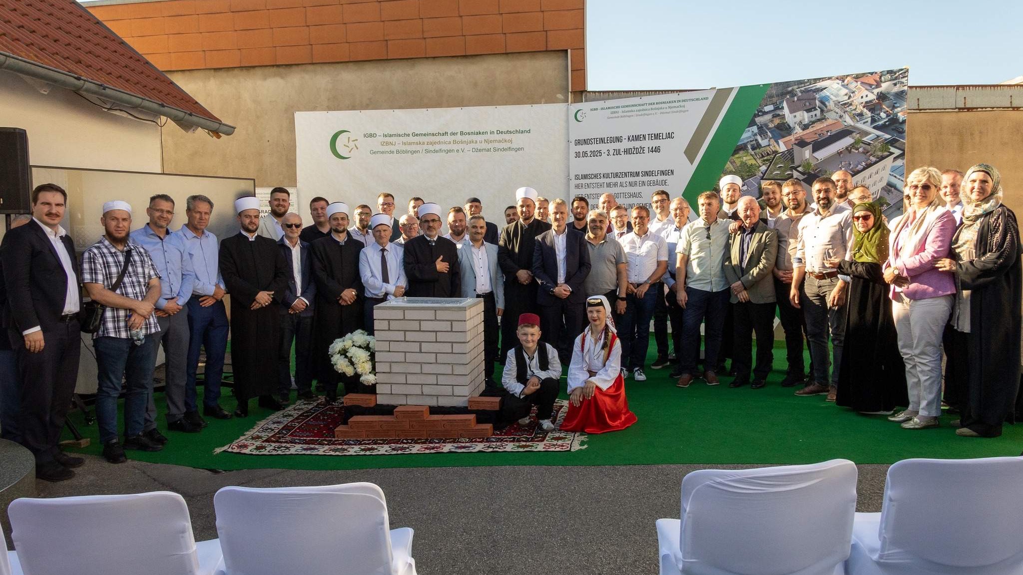 U Sindelfingenu položen kamen temeljac za Islamski kulturni centar: "Kuća susreta, znanja i zajedništva"