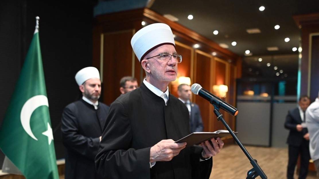 Bajramski prijem muftije tuzlanskog dr. Vahid-ef. Fazlovića 