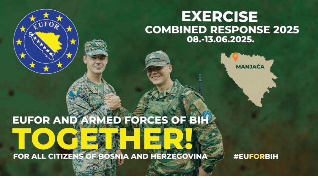 U nedjelju počinje zajednička vježba OSBiH i EUFOR-a u Bihaću i na Manjači