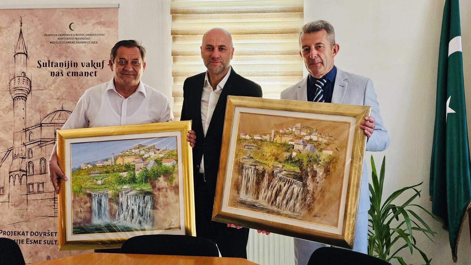 Lončar i Dujić u posjeti MIZ Jajce: Kontinuirana podrška i saradnja
