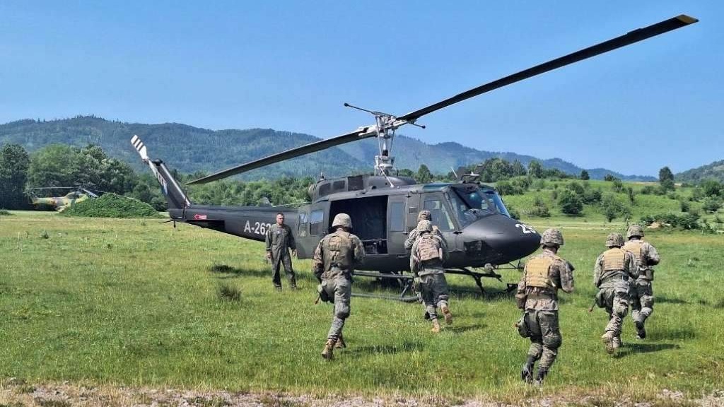 Pripadnici OSBiH u zajedničkoj vježbi sa EUFOR-om na Manjači