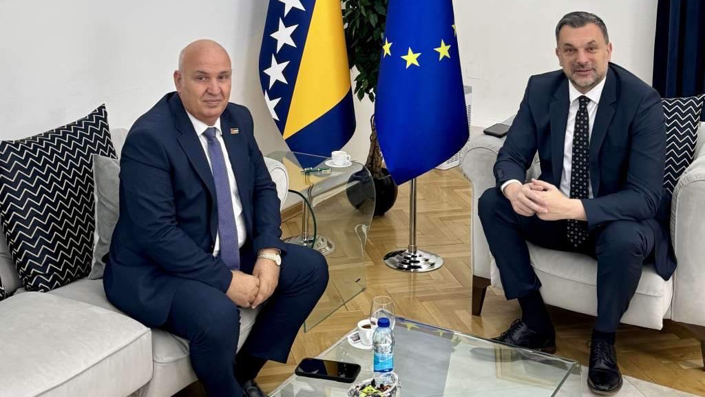 Konaković i Maarouf razgovarali o položaju i pravima palestinske zajednice u BiH te situaciji u Gazi