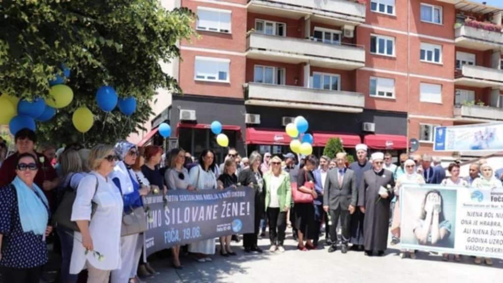 Sutra skup "Foča ne zaboravlja - zajedno protiv seksualnog nasilja u ratu"