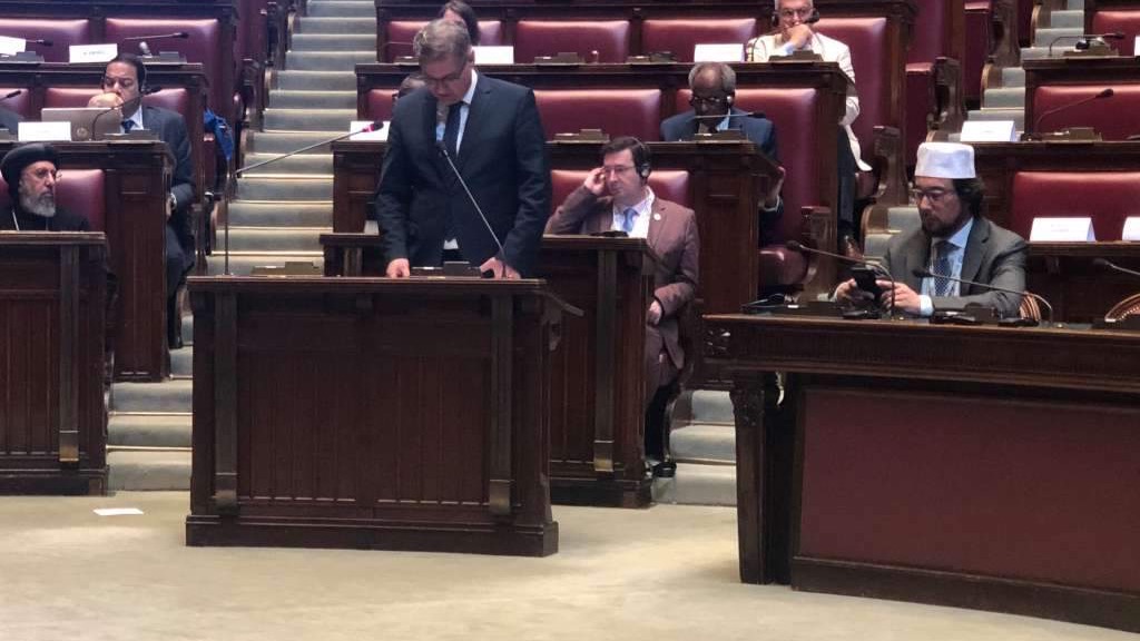 Zvizdić u Rimu na konferenciji "Parlamentarci u dijalogu s religijom i uvjerenjem"