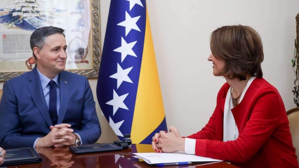 Bećirović razgovarao s ambasadoricom Španije Marijom Molinom Alvarez de Toledo