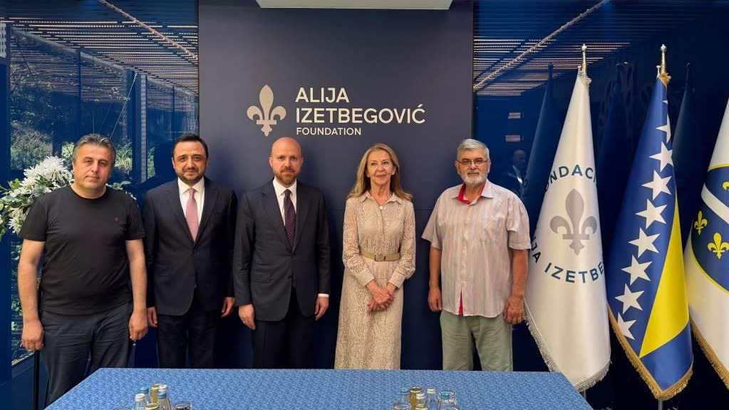 Predsjedavajući Upravnog odbora Fondacije "İlim Yayma" posjetio Fondaciju "Alija Izetbegović"