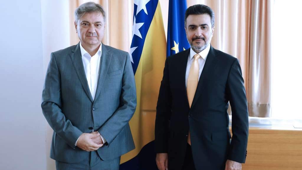 Zvizdić - Albannai: Postoji prostor za povećanje vanjskotrgovinske razmjene BiH i Kuvajta