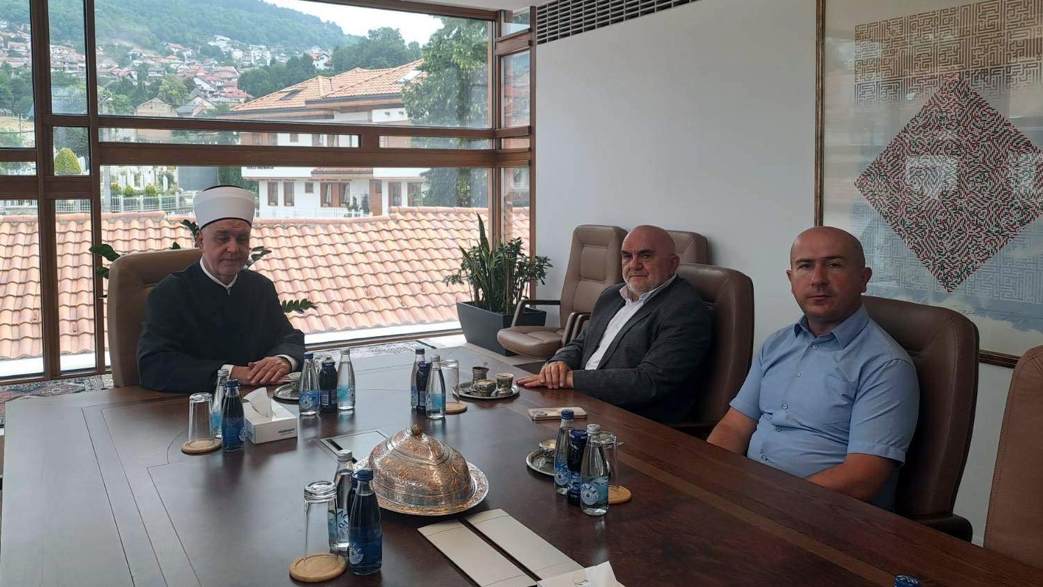 Susret reisul-uleme Kavazovića i muftije Dudića: Podrška razvoju obrazovnih projekata u Sandžaku