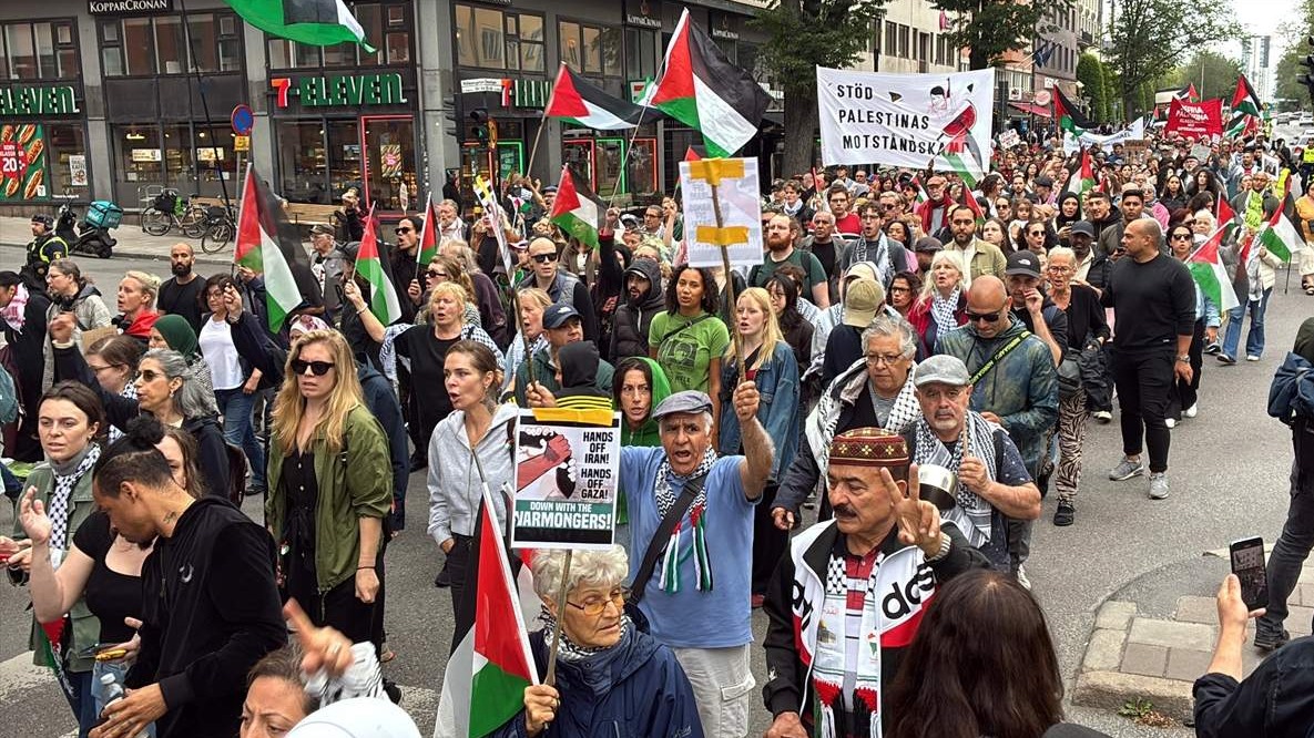 Stotine građana na protestu u Švedskoj zbog izraelskih napada na Gazu