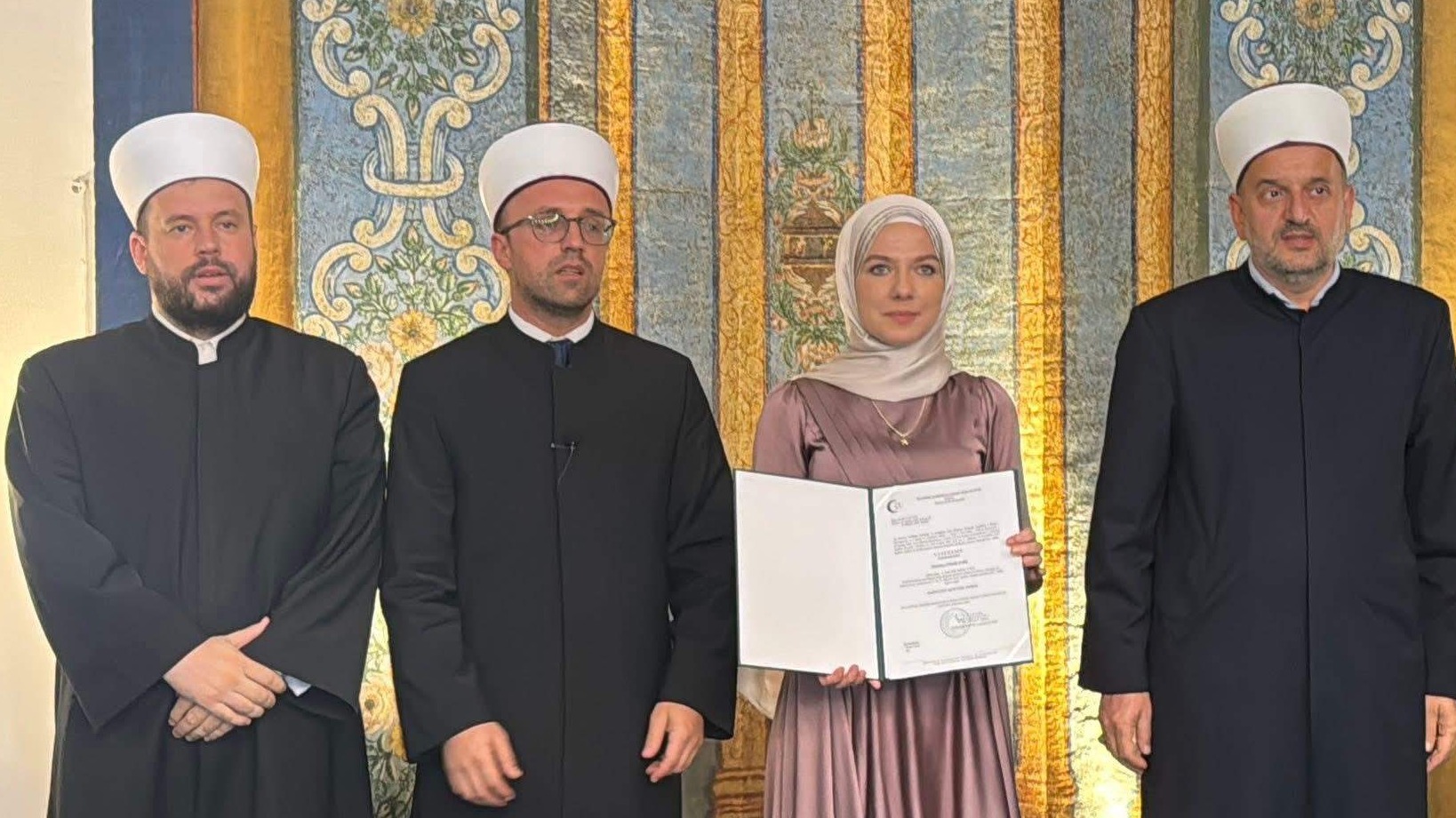 Dženita Avdić nova hafiza Škole hifza Muftijstva sarajevskog