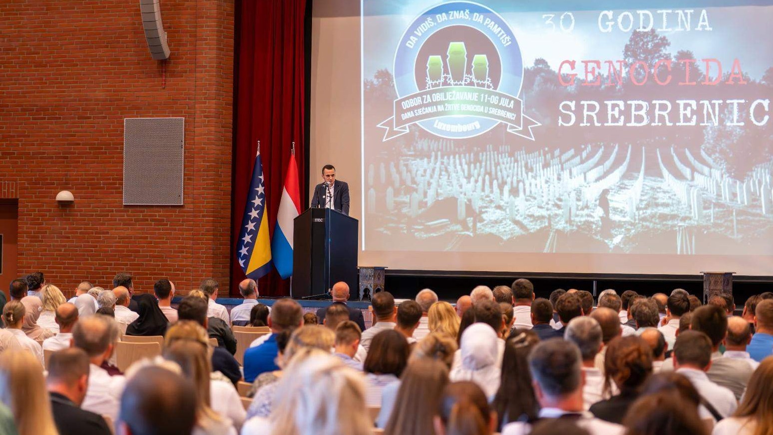 Luksemburg: 30 godina od genocida u Srebrenici uz najavu izgradnje spomen-obilježja