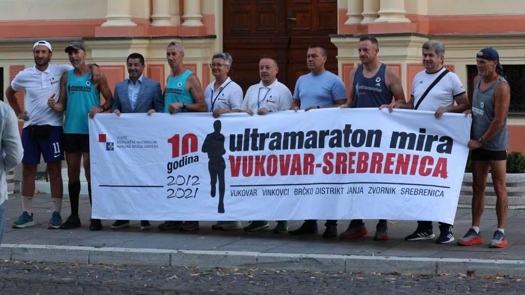 Ultramaratonci mira stigli u Brčko - Svaki korak od Vukovara do Srebrenice posvećen žrtvama