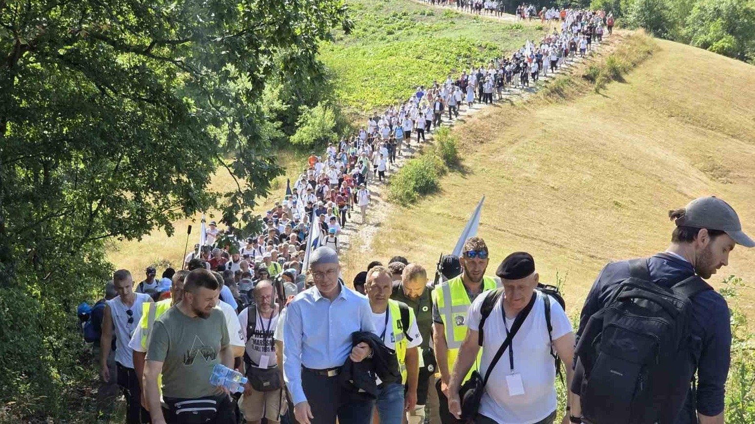 Muftija Fazlović s učesnicima Marša mira: Put svjedočenja i važno podsjećanje na svetost ljudskog života i istrajnost prema istini i pravdi 