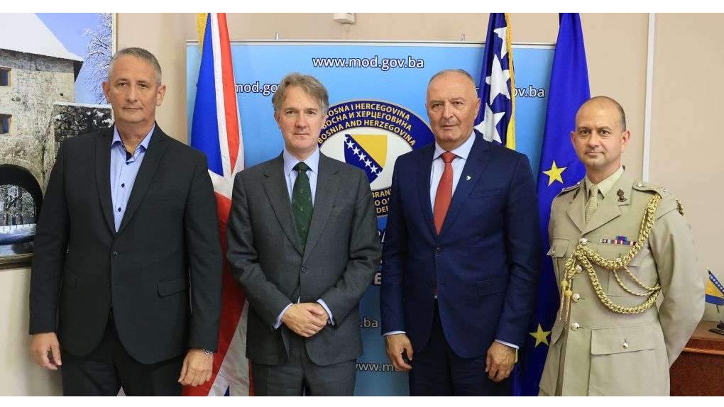 Ambasador Reilly s Helezom: Važno da BiH i OSBiH ostanu ustrajne na putu euroatlanskih integracija