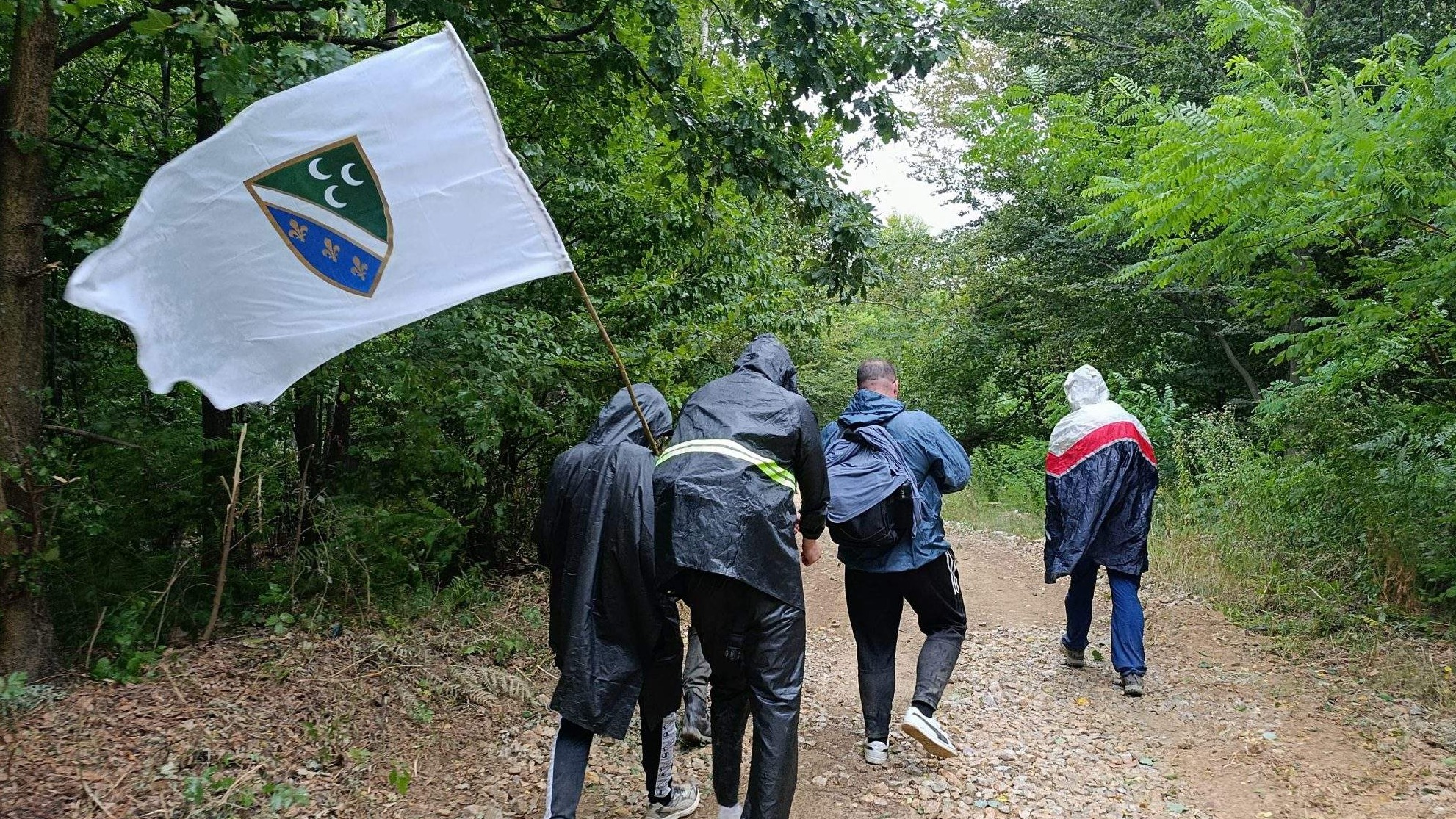 Članovi Mreže mladih Mešihata Islamske zajednice u Srbiji na ovogodišnjem "Maršu mira"