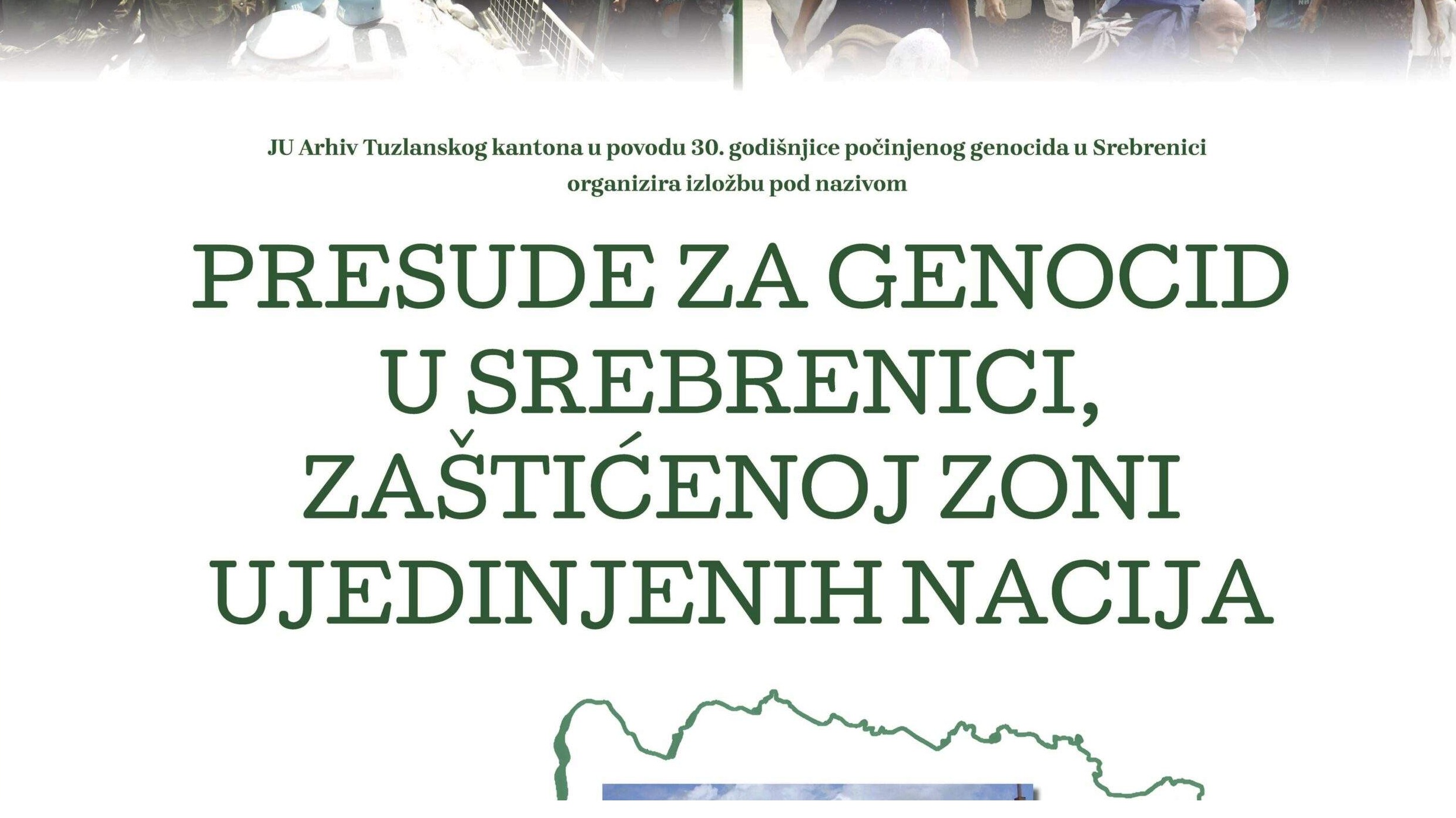 Tuzla: Održana izložba pod nazivom "Presude za genocid u zaštićenoj zoni UN-a Srebrenici" 