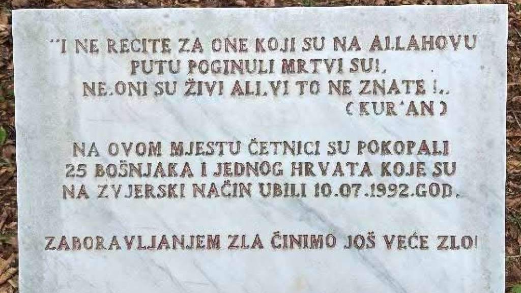 U Unsko-sanskom kantonu danas Dan žalosti povodom godišnjice stradanja civila u Biljanima