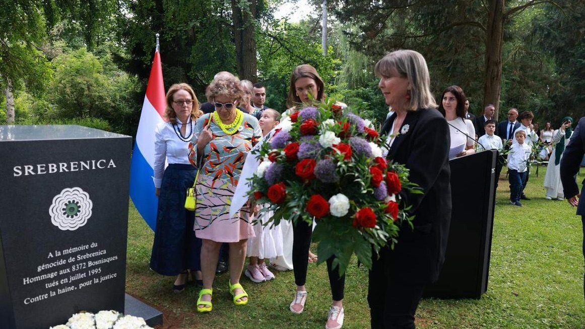 Luksemburg: Inauguracija spomen-obilježja za žrtve genocida u Srebrenici