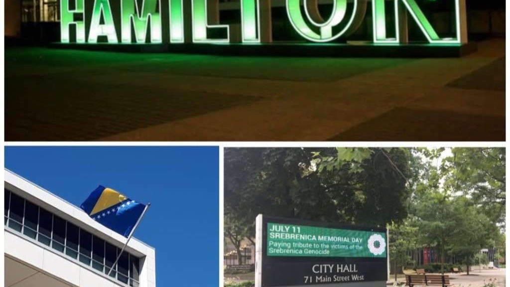 Hamilton odaje počast žrtvama genocida u Srebrenici