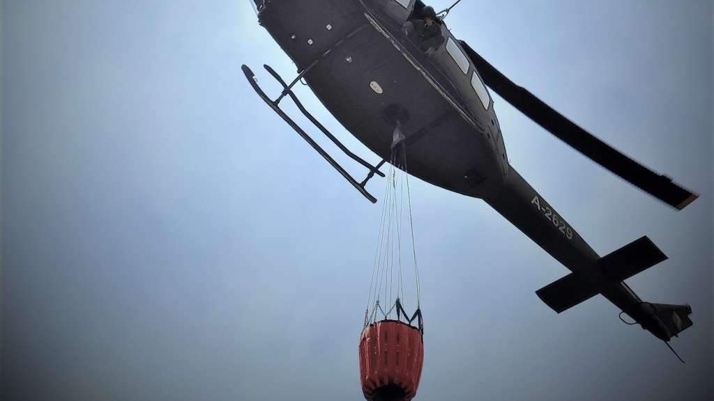 Helez: Helikopter Oružanih snaga BiH stiže u pomoć Mostaru