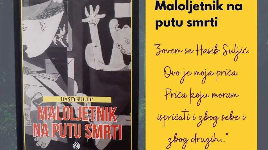 Danas promocija knjige "Maloljetnik na putu smrti" Hasiba Suljića na platou Ferhat-pašine džamije