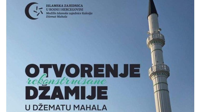 MIZ Kalesija: Svečanost povodom otvorenja rekonstruisane džamije u džematu Mahala