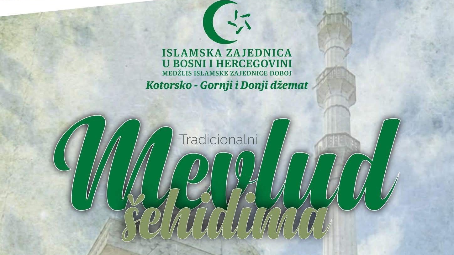 MIZ Doboj: Tradicionalni mevlud šehidima u Kotorskom