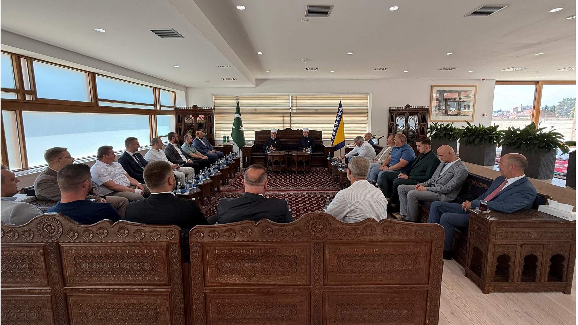 Reisul-ulemu posjetili čelnici Islamske zajednice Bošnjaka u Zapadnoj Evropi