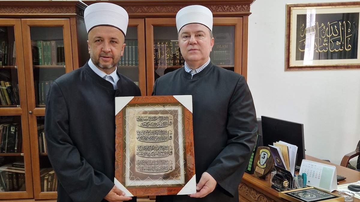 Vojni muftija primio direktora Uprave za vjerske poslove Rijaseta IZ u BiH