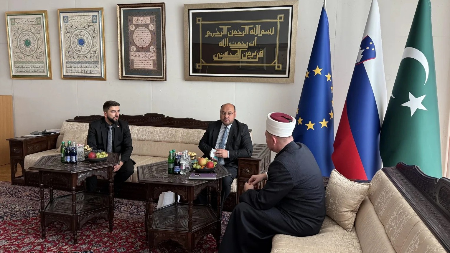 Savjetnik za vjerska pitanja u Ambasadi Turske u Sarajevu posjetio Mešihat Islamske zajednice u Republici Sloveniji