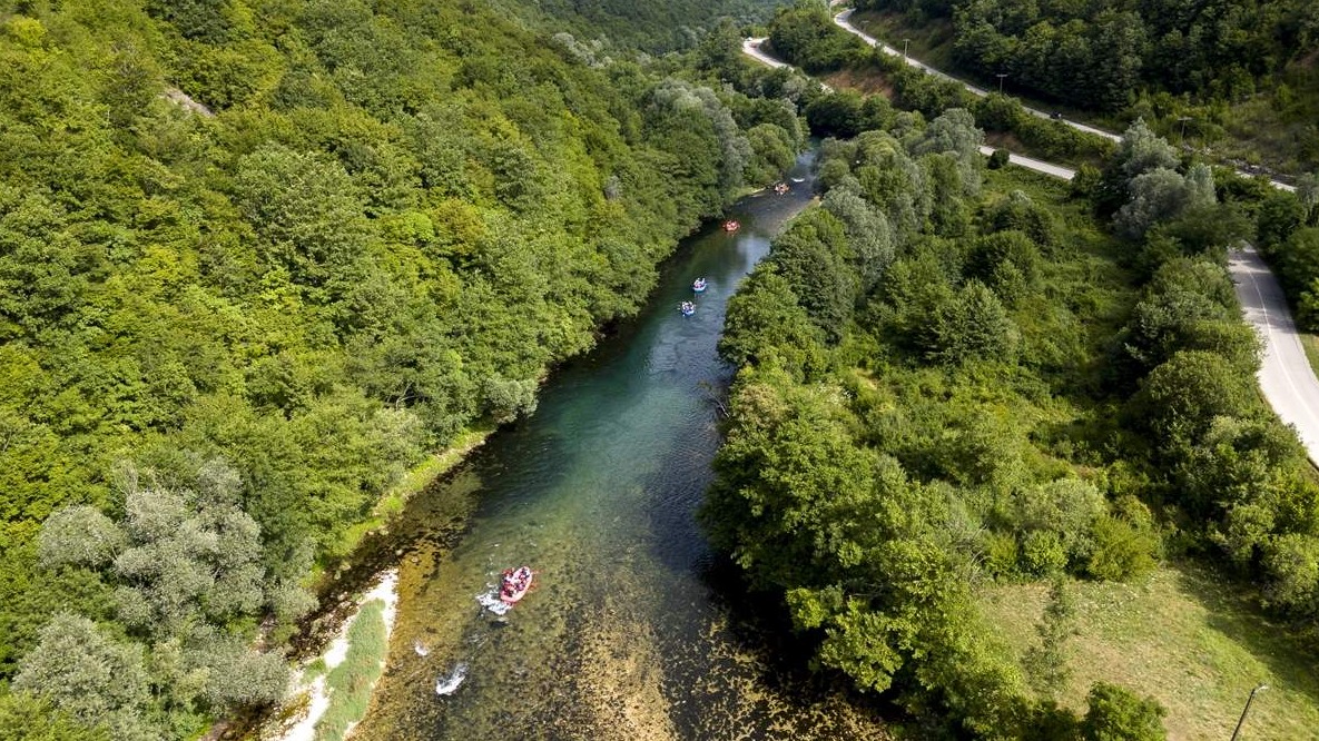 Startala Una regata, skoro pola vijeka stara vodena karavana