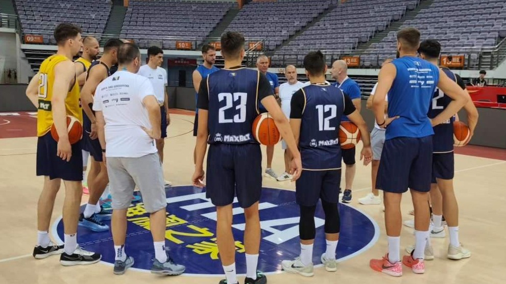 Košarkaši BiH obavili prvi trening uoči dvomeča protiv selekcije Kine