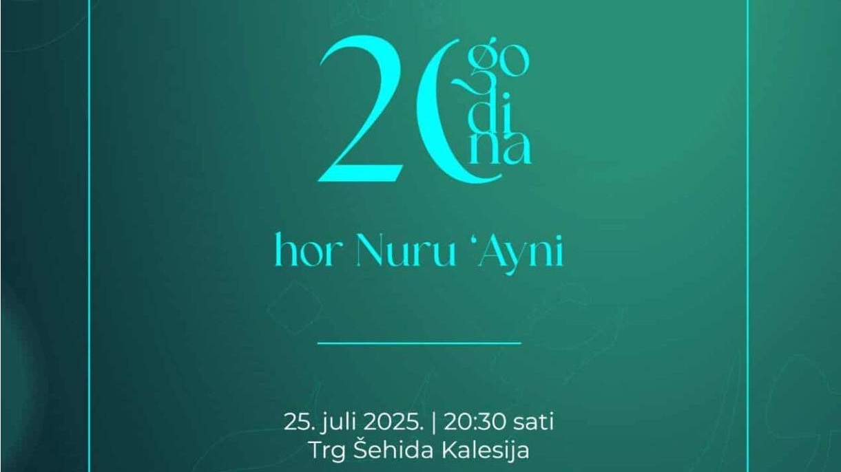 Koncert u Kalesiji povodom 20 godina hora “Nuru ‘Ayni”