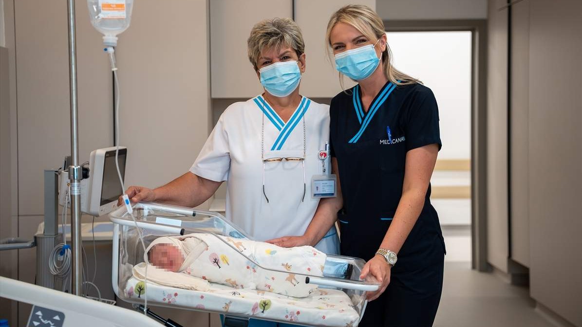 Prva beba rođena u bolnici Medicana Sarajevo