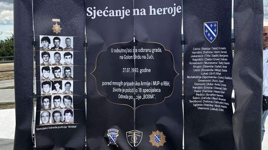 Obilježena 32.godišnjica pogibije 18 heroja Specijalne jedinice MUP-a RBiH – Odreda policije "BOSNA"