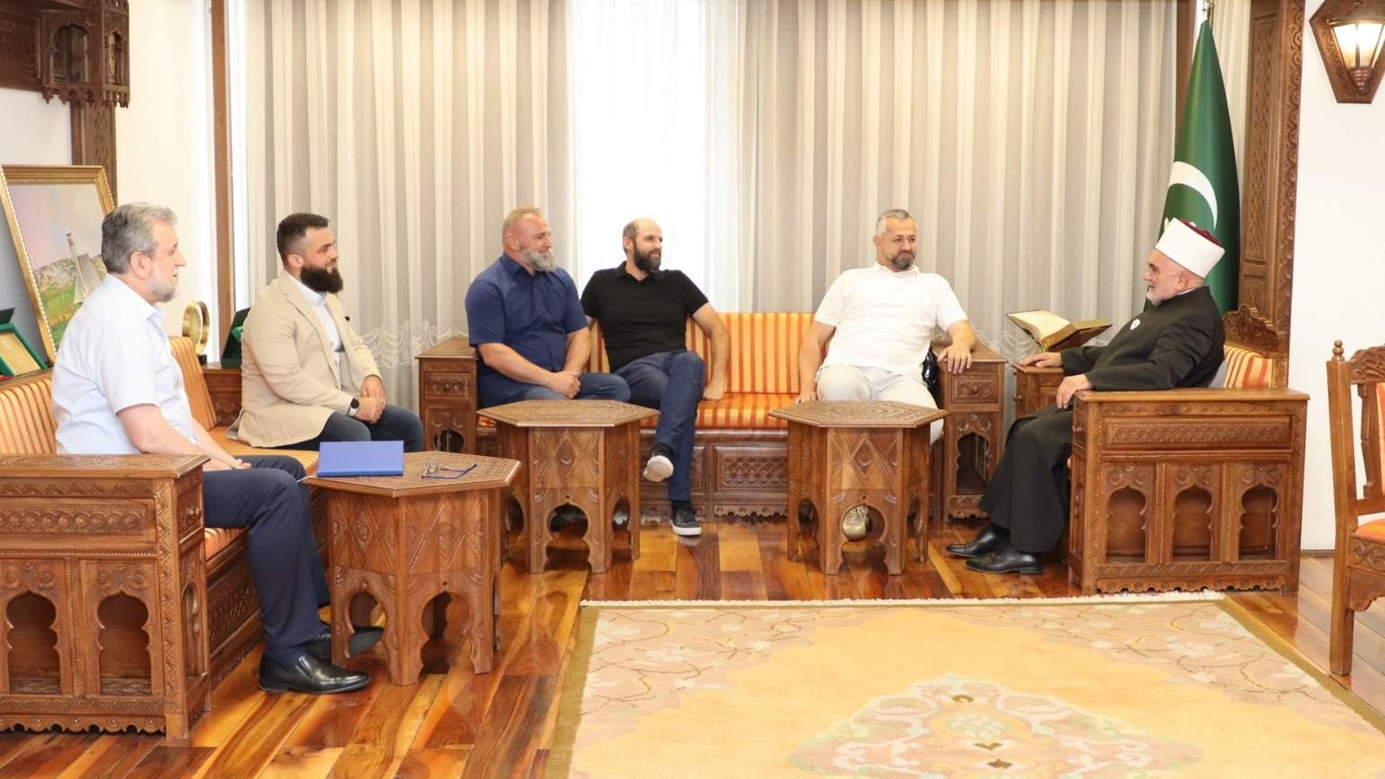 Muftija Dudić primio delegaciju džemata Hattingen