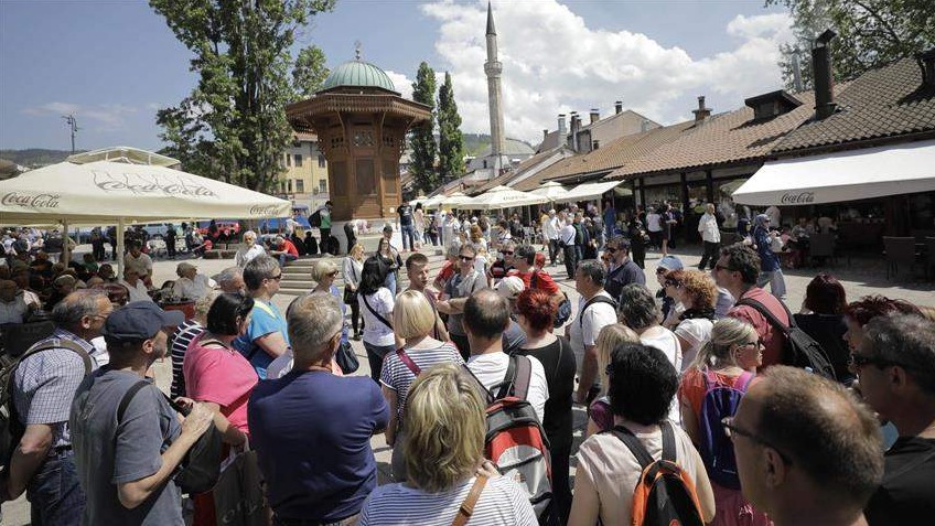 FBiH u julu ugostila 150 hiljada turista, 6,6 posto manje u odnosu na prošlu godinu