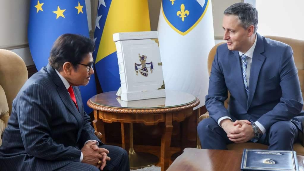 Bećirović i ambasador Indonezije o jačanju bilateralnih odnosa i podršci BiH