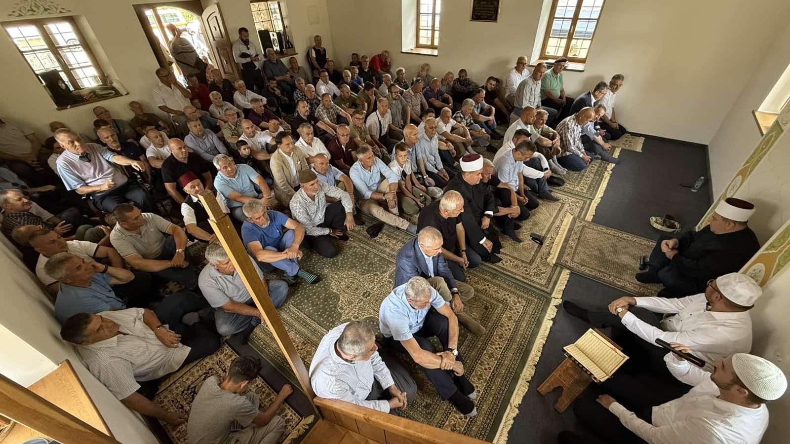 Učenjem mevluda obilježena sedma godišnjica obnove džamije u Pridvorici kod Gacka