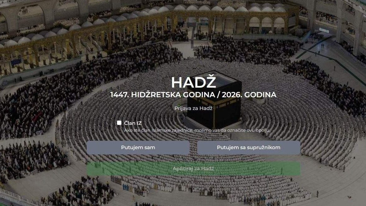 Hadž 2026: Utvrđeni uslovi, prioriteti i rokovi prijave