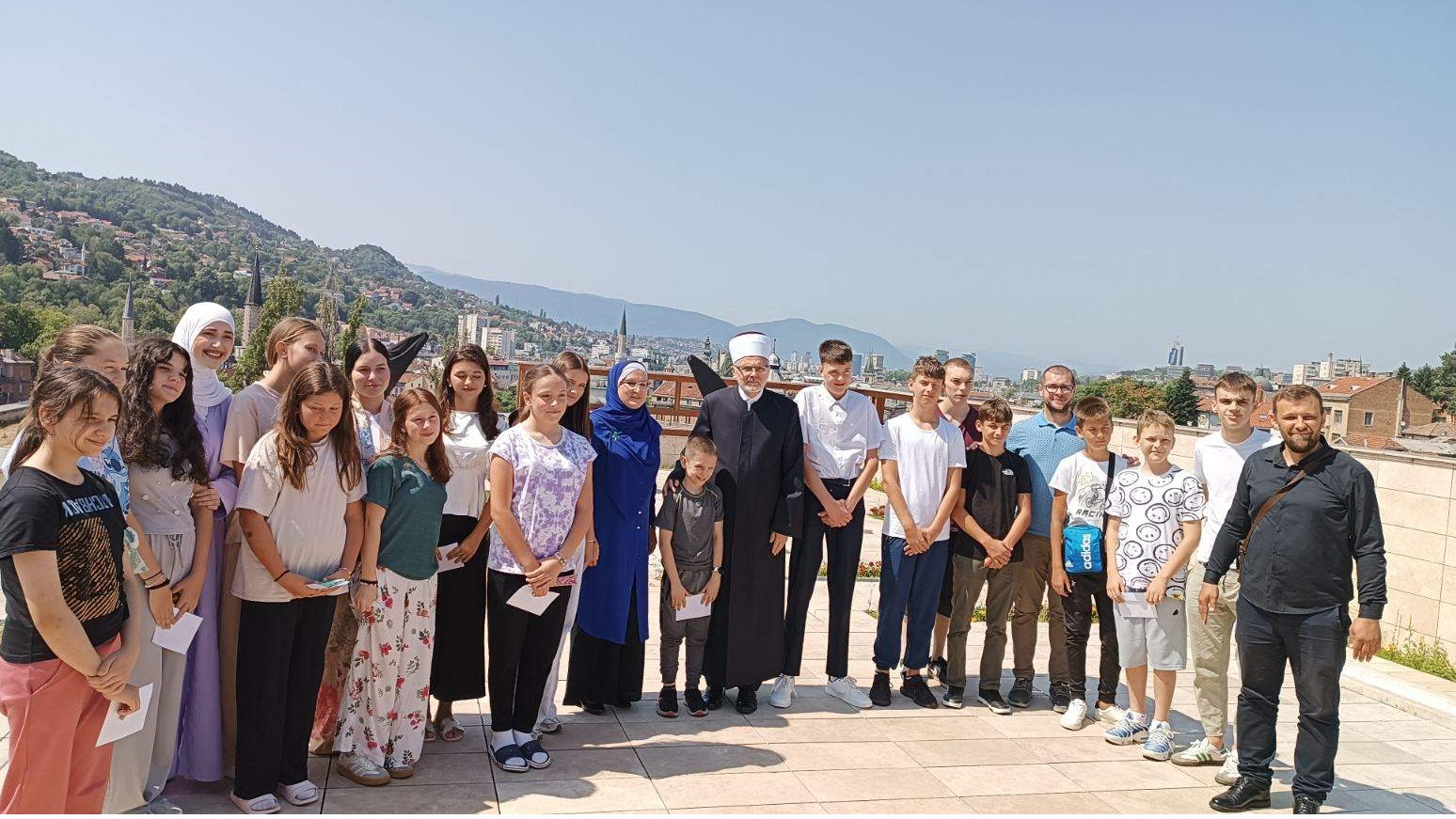 Učenici iz Bosanskog Novog posjetili zgradu Rijaseta Islamske zajednice: Vi ste budućnost naše domovine