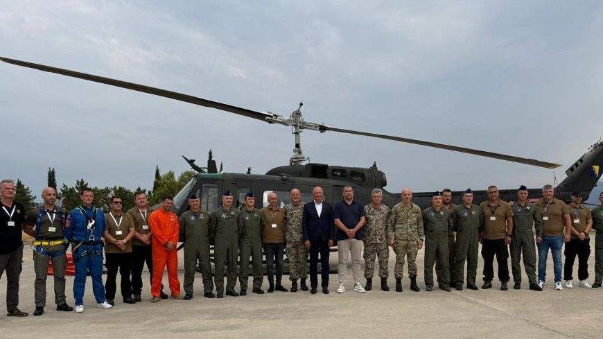 Helez obišao pripadnike OS BiH u Crnoj Gori: Ponosan sam na spremnost i motivaciju naših pilota