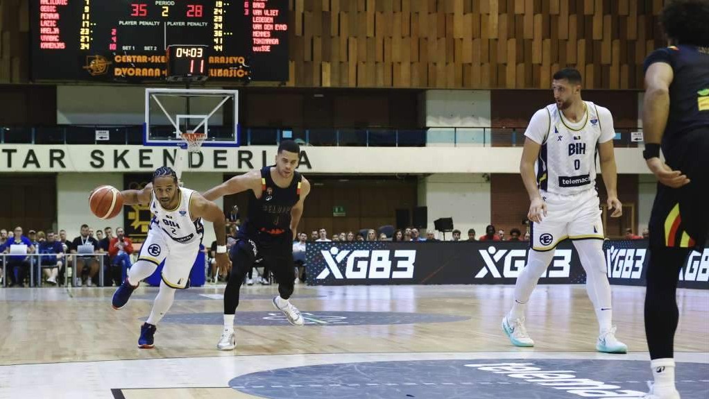 Košarkaši BiH u generalnoj probi za Eurobasket pobijedili Belgiju