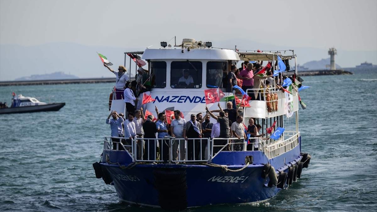 Masovni pomorski konvoj podrške Gazi održan u Istanbulu