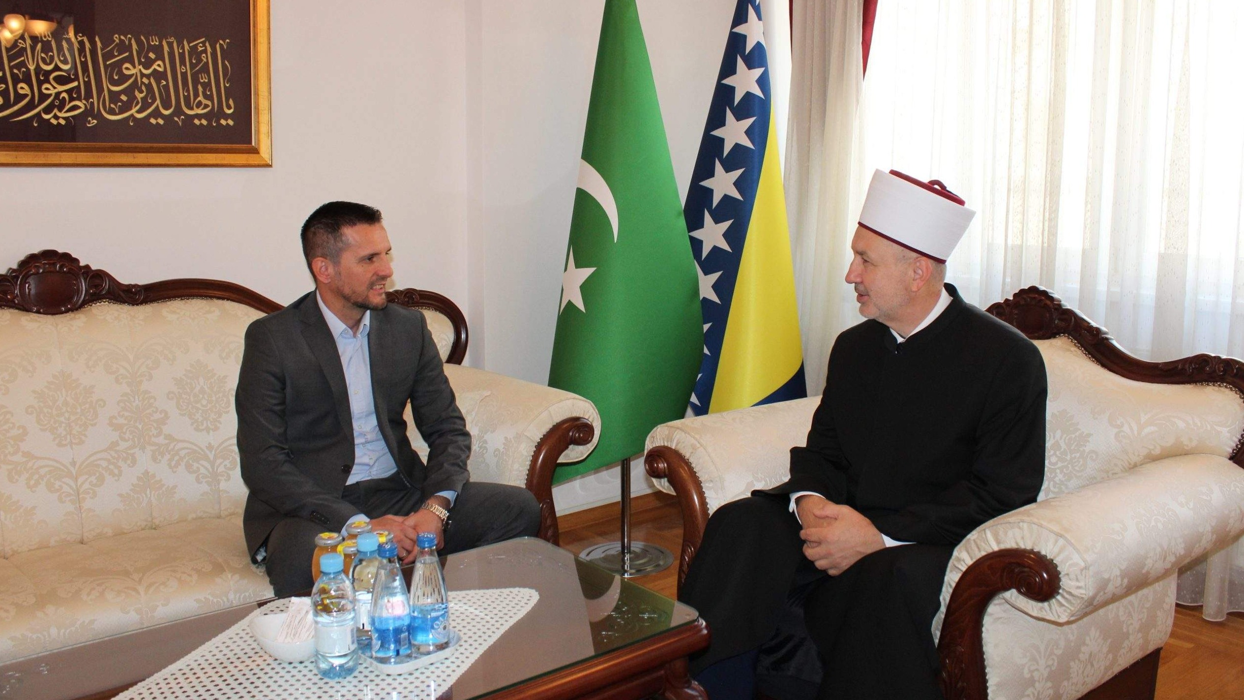 Direktor Medrese “Osman-ef. Redžović” posjetio muftiju sarajevskog