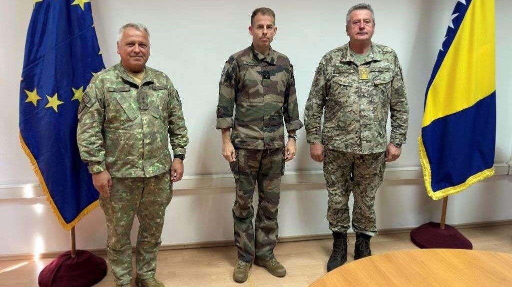 Operativni komandant misije ALTEA i komandant EUFOR-a u posjeti Zajedničkom štabu OSBiH