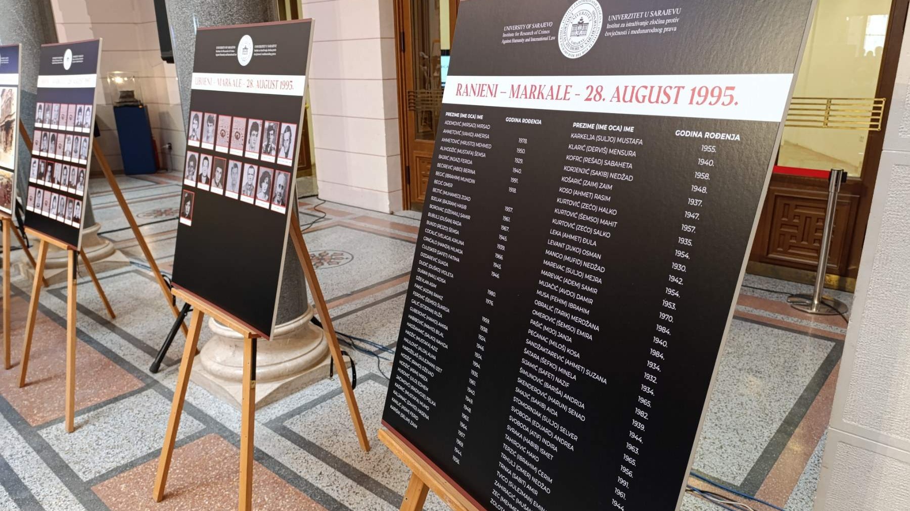 U Vijećnici obilježena godišnjica masakra na Markalama: Žrtve još uvijek čekaju pravdu